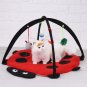 Foldable Pet Cat Activity Playing Tent Toys Bed Pad Blanket House Furniture Mat