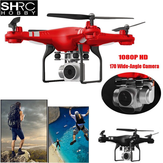 170 Wide Angle Lens 1080P HD Camera RC Quadcopter WiFi FPV Live Helicopter Hover