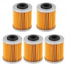 5pcs Oil Filter for KTM SXS 450 525 400 520 690 660 625 SC 625 590 540