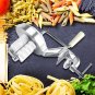 25cm Manual Pasta Maker Roller Machine Dough Making Fresh Noodle Maker Silver
