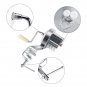25cm Manual Pasta Maker Roller Machine Dough Making Fresh Noodle Maker Silver