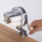 25cm Manual Pasta Maker Roller Machine Dough Making Fresh Noodle Maker Silver