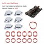 6x 22mm Diesel Swirl Flap Blanks Bungs Intake Gasket Set for BMW 520d 525d 530d