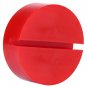 Car Universal Slotted Frame Rail Floor Jack Pads Jacking Rubber Pad Adapter Red