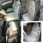 100pcs Pack Car Disposable Plastic Seat Protective Covers Vehicle