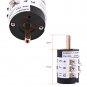 220V/380V Tire Changer Machine Motor Forward Reverse Switch Heavy Duty 40A New
