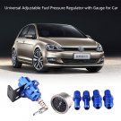 Universal Aluminum Adjustable Fuel Pressure Regulator FPR W/ Gauge for Car Auto