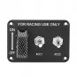 Racing Car Circuit Panel Switch Toggle On/Off Switche 12V Universal Carbon Fiber