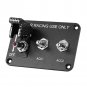 Racing Car Circuit Panel Switch Toggle On/Off Switche 12V Universal Carbon Fiber