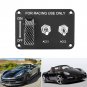 Racing Car Circuit Panel Switch Toggle On/Off Switche 12V Universal Carbon Fiber