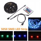 5V USB Powered RGB Colour Change 5050 LED Strip Computer USB TV Backlight Light