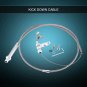 TH350 Braided Kickdown Cable Detent Transmission For GM Chevy Olds Pontiac Buick