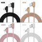 New High Speed Right Angle Micro USB Charger 6FT Charging Data Sync Cable Cord