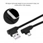 New High Speed Right Angle Micro USB Charger 6FT Charging Data Sync Cable Cord