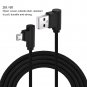 New High Speed Right Angle Micro USB Charger 6FT Charging Data Sync Cable Cord