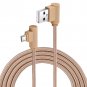 New High Speed Right Angle Micro USB Charger 6FT Charging Data Sync Cable Cord
