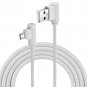 New High Speed Right Angle Micro USB Charger 6FT Charging Data Sync Cable Cord