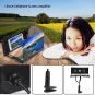12'' 3D Enlarged Phone Screen Amplifier Foldable Cellphone Magnifier with Holder
