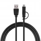 Hybrid Type-C Adapter Micro USB 2.0 Fast Data Sync Charging Cable For Android