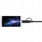 Hybrid Type-C Adapter Micro USB 2.0 Fast Data Sync Charging Cable For Android
