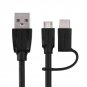 Hybrid Type-C Adapter Micro USB 2.0 Fast Data Sync Charging Cable For Android