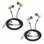 Wire-controlled Separate Subwoofer 3.5mm Jack In-ear Headphone Earphone Headset