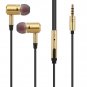 Wire-controlled Separate Subwoofer 3.5mm Jack In-ear Headphone Earphone Headset