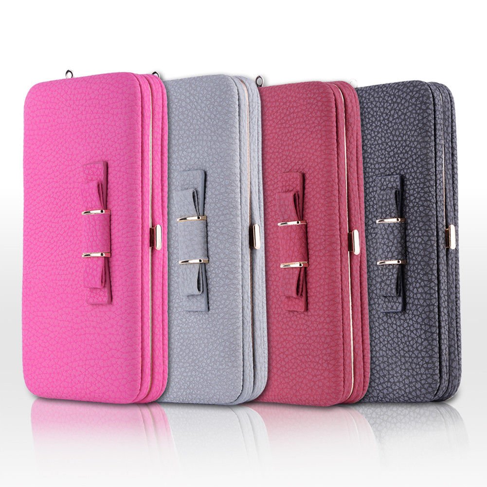 For iPhone 7/7 Plus Flip PU Leather Wallet Card Slot Case Cover Purse Handbag