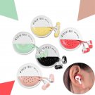 Mini Stereo Earphone Headphone 3.5mm In-Ear Headset+Coin Case Cable Storage Bag