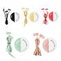 Mini Stereo Earphone Headphone 3.5mm In-Ear Headset+Coin Case Cable Storage Bag