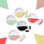 Mini Stereo Earphone Headphone 3.5mm In-Ear Headset+Coin Case Cable Storage Bag