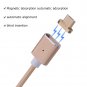 Braided Micro USB Sync Fast Charging Charger Cable 3Ft Magnetic Power Cord Line