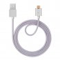 Braided Micro USB Sync Fast Charging Charger Cable 3Ft Magnetic Power Cord Line