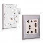 Universal Wall Power Charging Socket Adapter with 10A Dual USB Charging Port