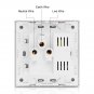 Universal Wall Power Charging Socket Adapter with 10A Dual USB Charging Port