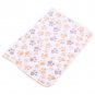 Pet Small Large Warm Paw Print Dog Puppy Cat Fleece Soft Blanket Bed Mat Cushion