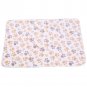 Pet Small Large Warm Paw Print Dog Puppy Cat Fleece Soft Blanket Bed Mat Cushion