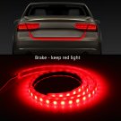 120cm Car Rear Tail Box Dynamic Streamer Brake Turn Signal LED Strip Bar 12V