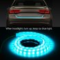 120cm Car Rear Tail Box Dynamic Streamer Brake Turn Signal LED Strip Bar 12V