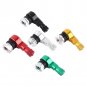 2Pc 11.3mm Universal Motorcycle Motorbike Wheel Tire Valve Stems Caps 90 Degree