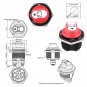 Car Boat Battery Selector Isolator Disconnect Rotary Switch Cut On/Off 200A