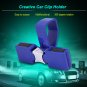 Blue Car Auto Sun Visor Sunglasses Receipt Clip Eye Glasses Ticket Card Holder