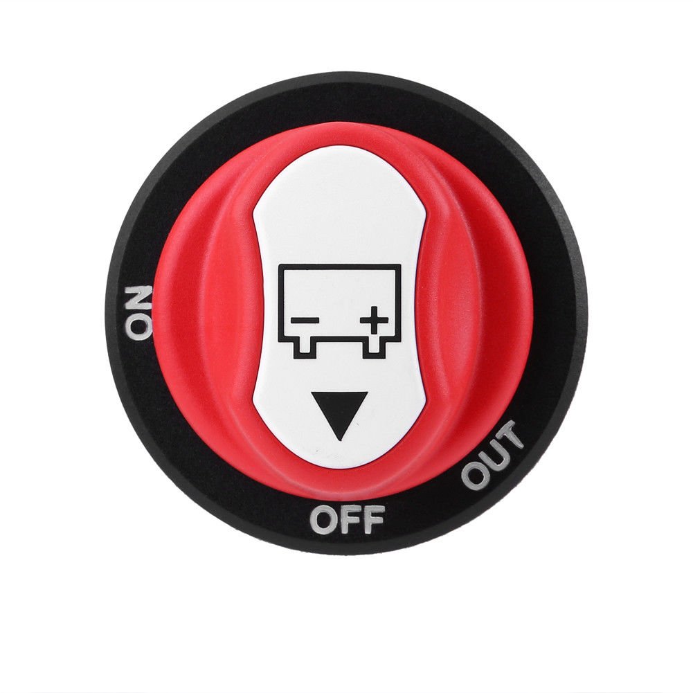 50A Car Boat Off-road  Battery Isolator Disconnect Cut On/Off Power Kill Switch