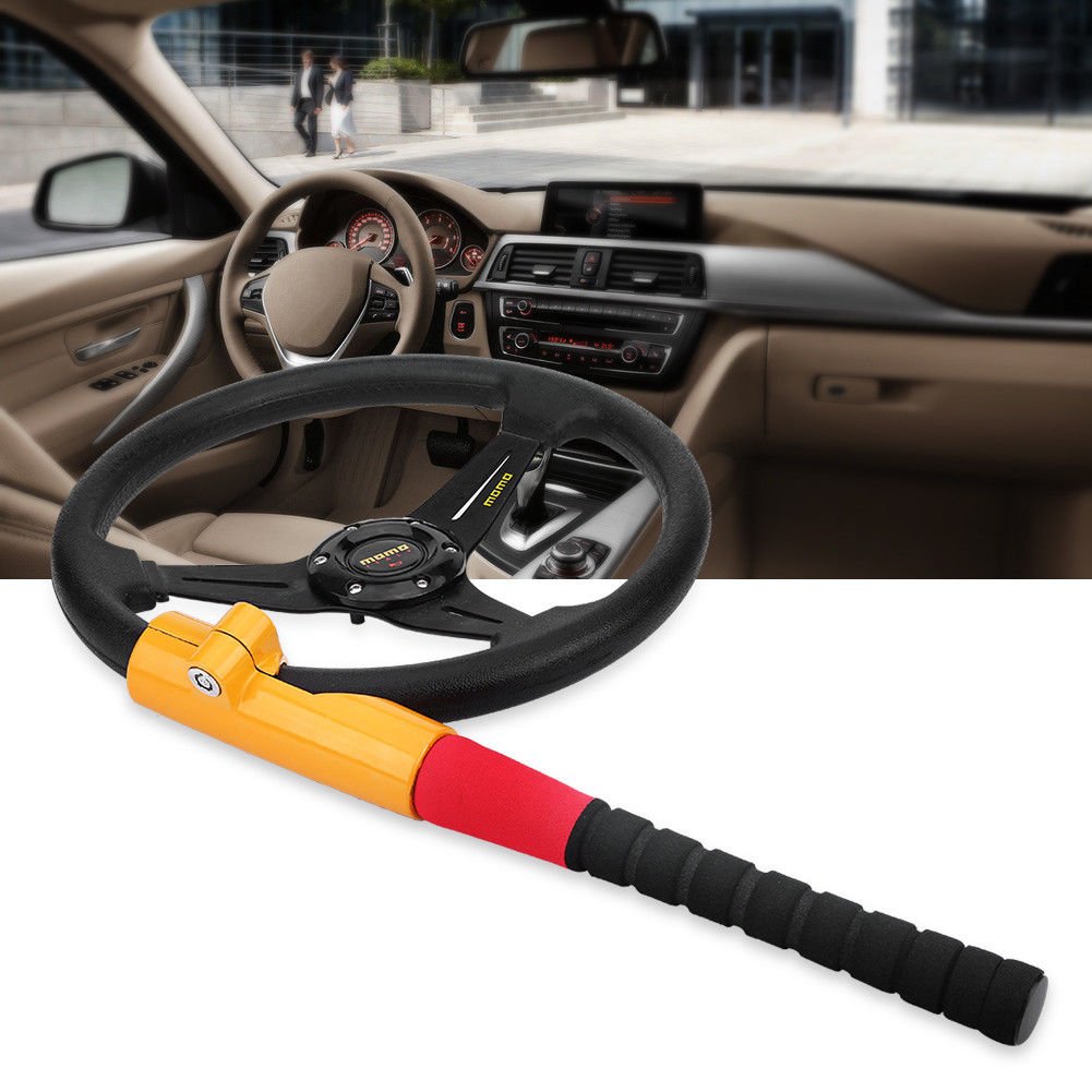 Universal Anti-Theft Car Steering Wheel Lock Security System Car Van SUV Truck