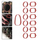 6Pcs Intake Manifold Gaskets For BMW M57 E39 E46 E60 E61 E65 E90 E91 E92 E53  EL