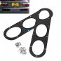 2x Universal Car Auto Aluminium Rear Bumper Race Air Diversion Diffuser Panel EL