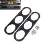 2x Universal Car Auto Aluminium Rear Bumper Race Air Diversion Diffuser Panel EL