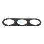 2x Universal Car Auto Aluminium Rear Bumper Race Air Diversion Diffuser Panel EL