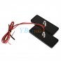 LED Rectangle Strobe Reflector Motorcycle Tail Brake Signal Light New Colorful