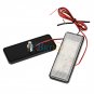 LED Rectangle Strobe Reflector Motorcycle Tail Brake Signal Light New Colorful